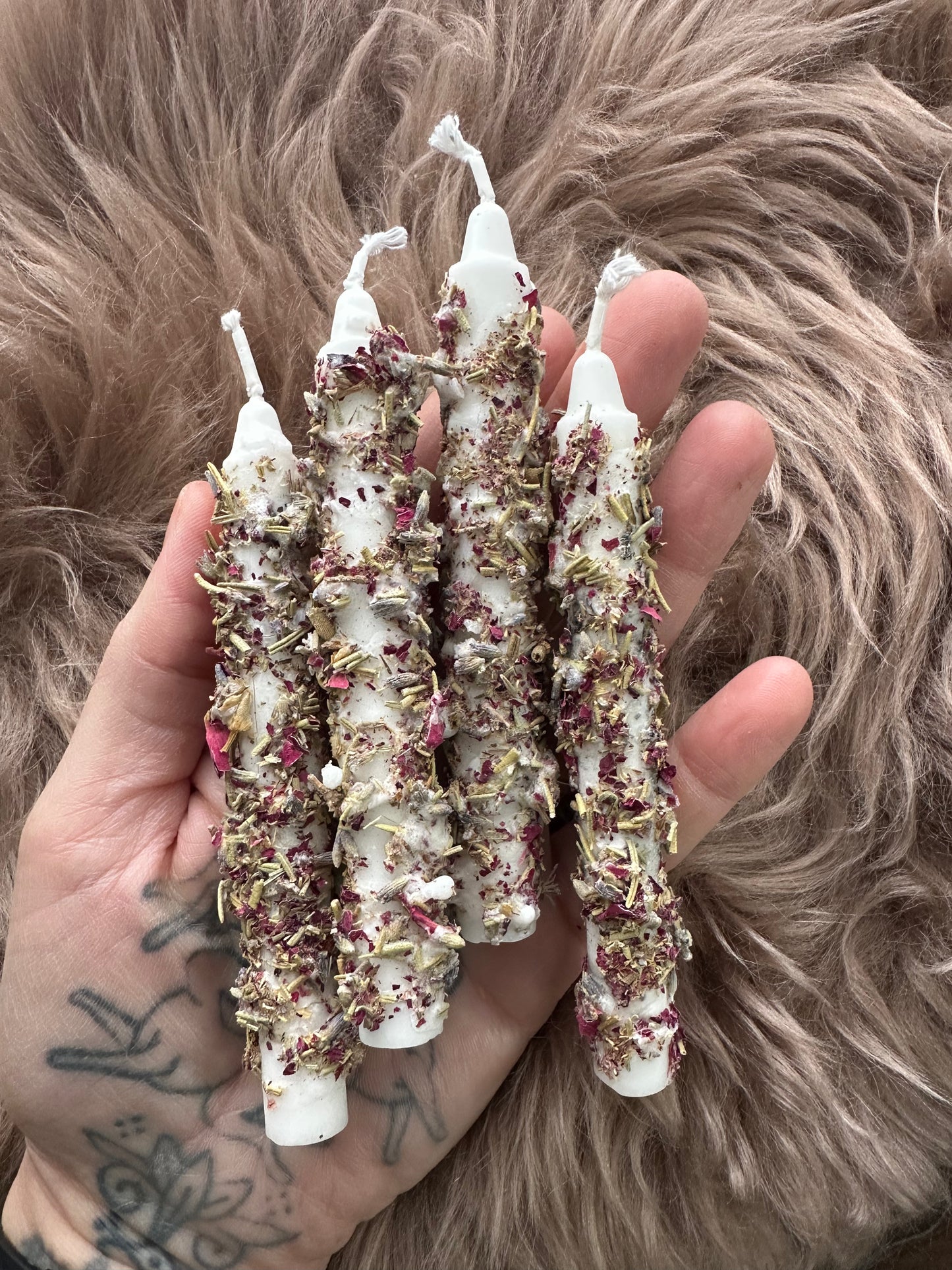 Dressed Chime Candles